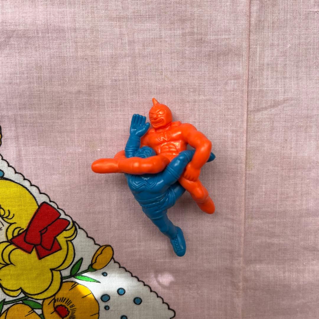 キン肉マン　キン消しオレンジバージョン