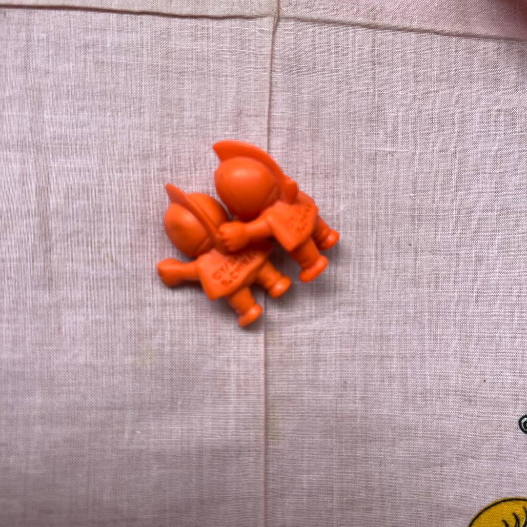 キン肉マン　キン消しオレンジバージョン