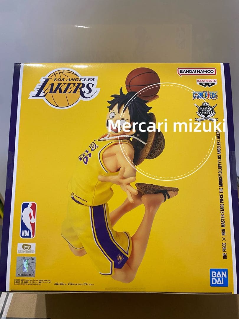 ONE PIECE レイカーズ　NBA フィギュア　ルフィ　MSP
