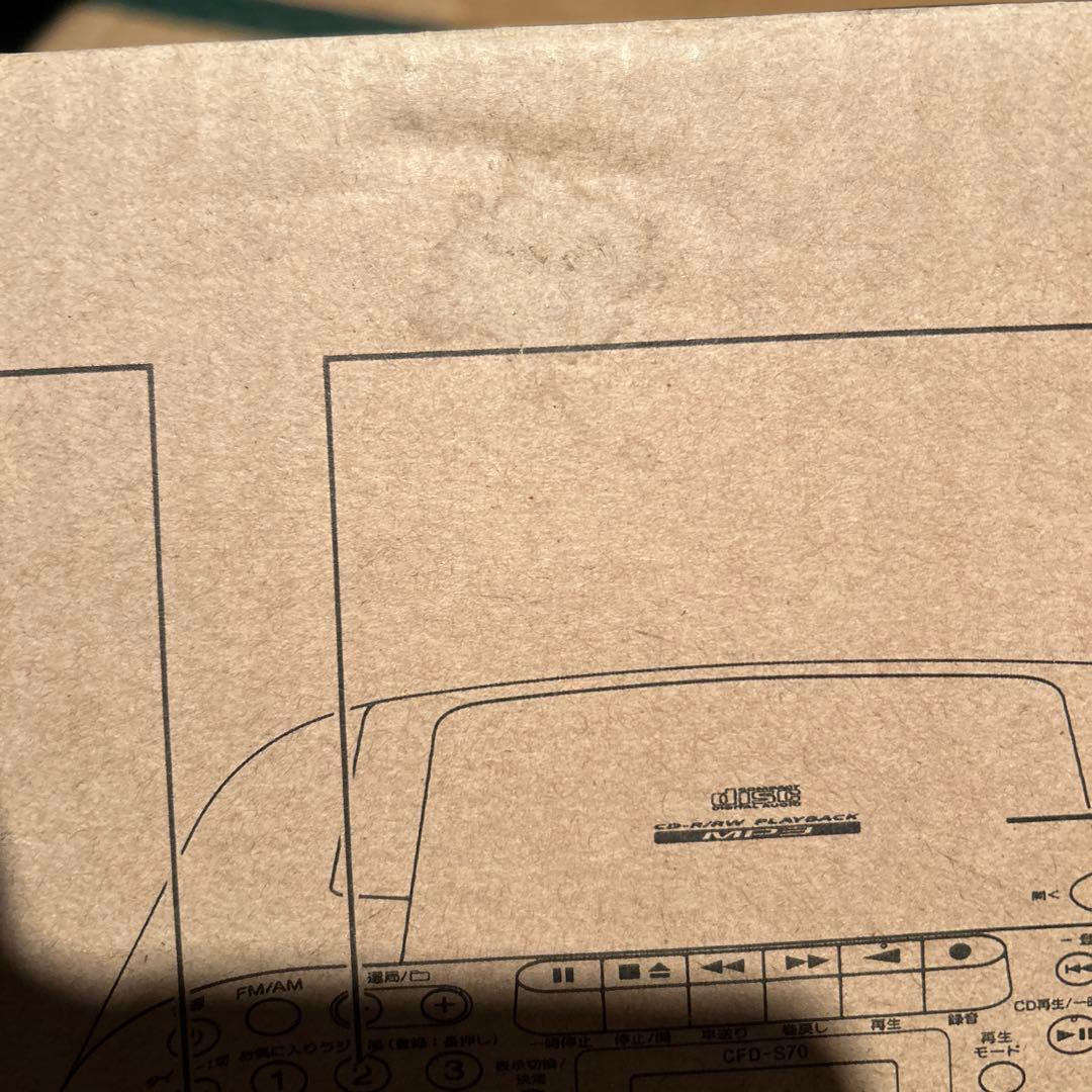 《新品》　SONY パーソナルオーディオシステムCFD-S70