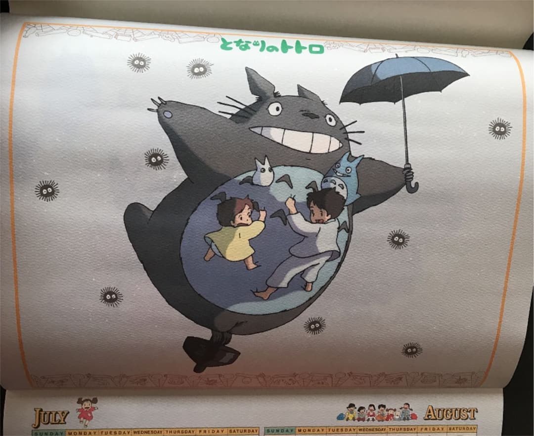 スタジオジブリ となりのトトロ 1995年カレンダー - メルカリ