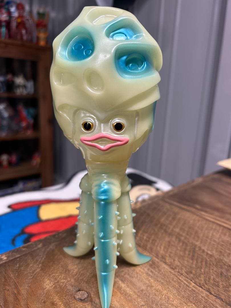 【美品】M1号 チブル星人　ワンフェス限定　蓄光　ソフビ　フィギュア　1999 Yahoo!オークション -「チブル星人 m1号」の落札相場・落札価格