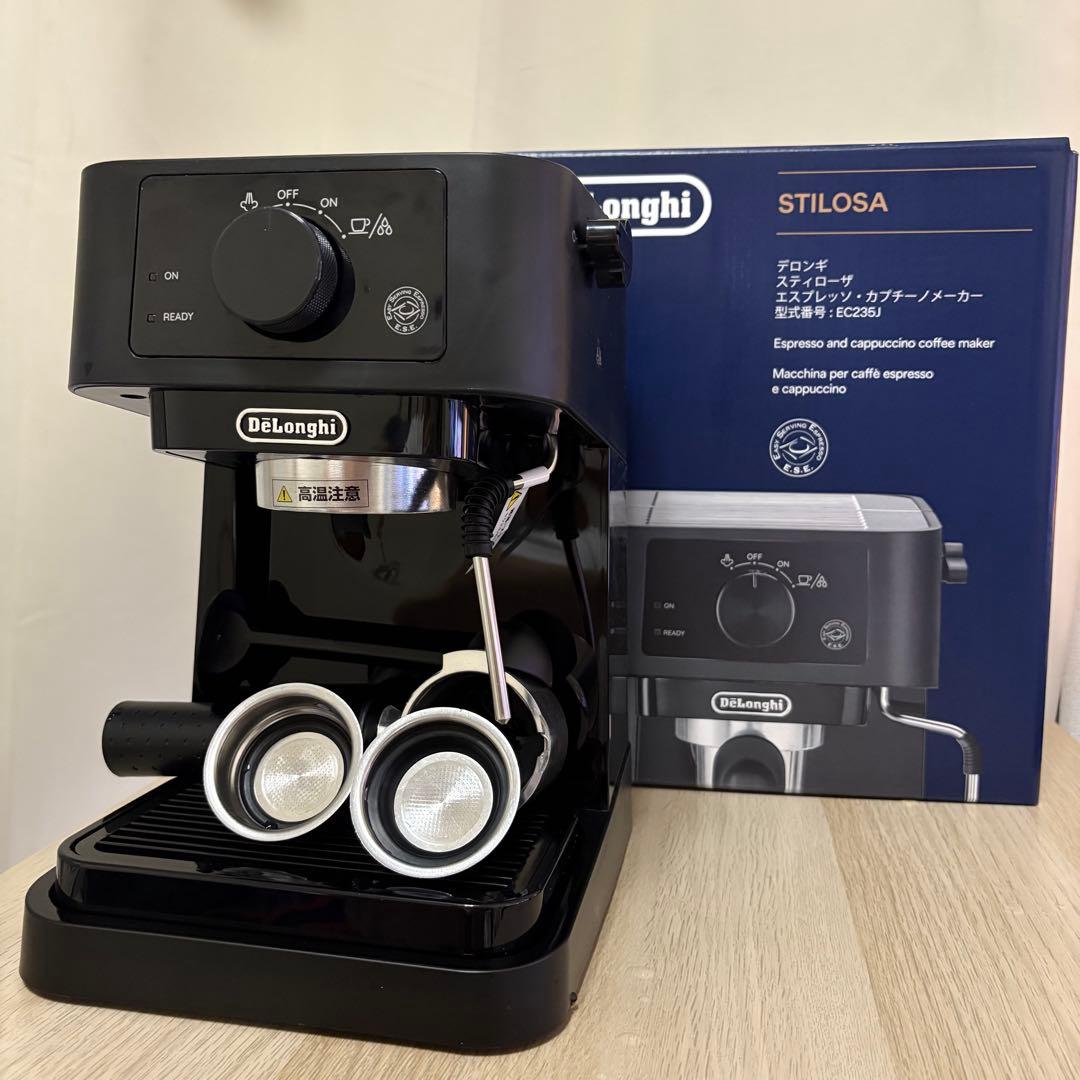 DeLonghi Stilosa デロンギ スティローザ エスプレッソマシン デロンギ レトロ エスプレッソマシン カプチーノメーカー コーヒー De
