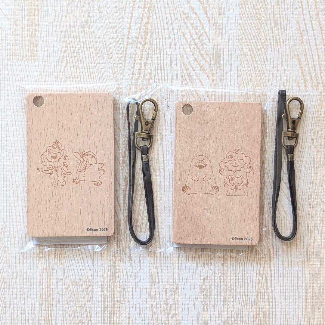 木製パスケース 万博 ミャクミャク ICOCA - メルカリ