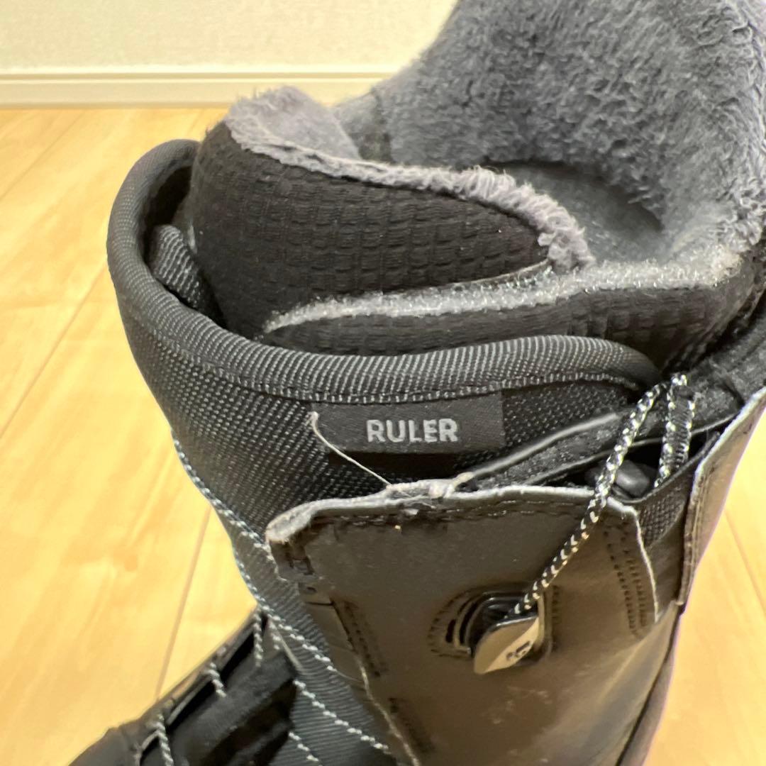 【美品_即日発送】BURTON スノボブーツ　RULER WIDE 27.5cm