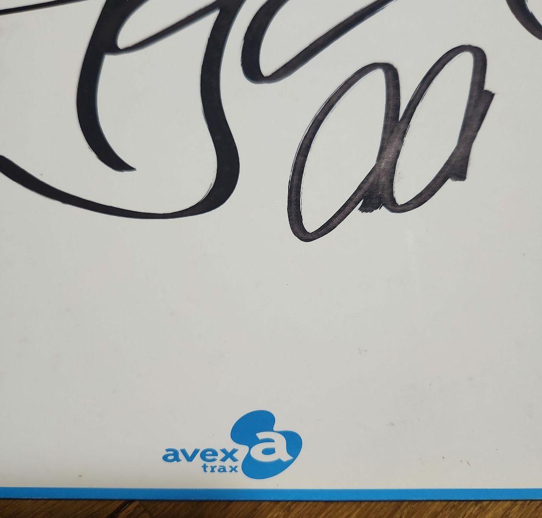 浜崎あゆみ　avex 直筆サイン色紙　2000年　貴重