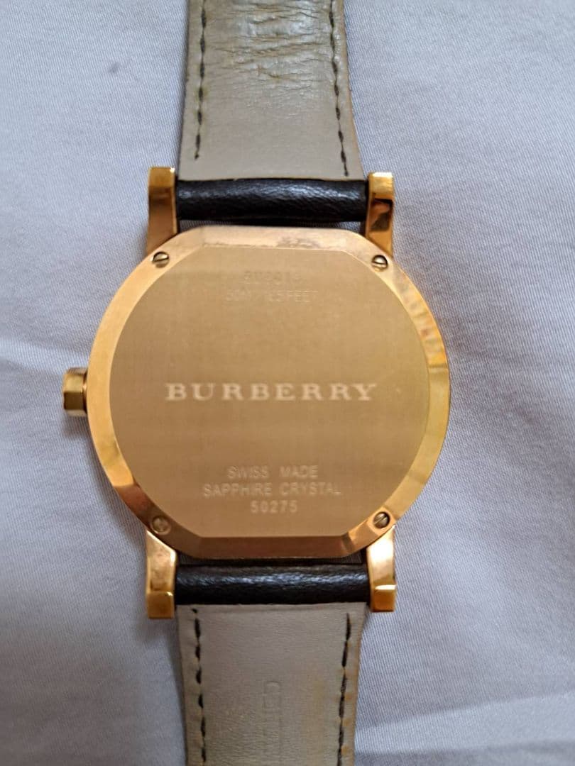 BURBERRY メンズ 腕時計 ローズゴールド - メルカリ