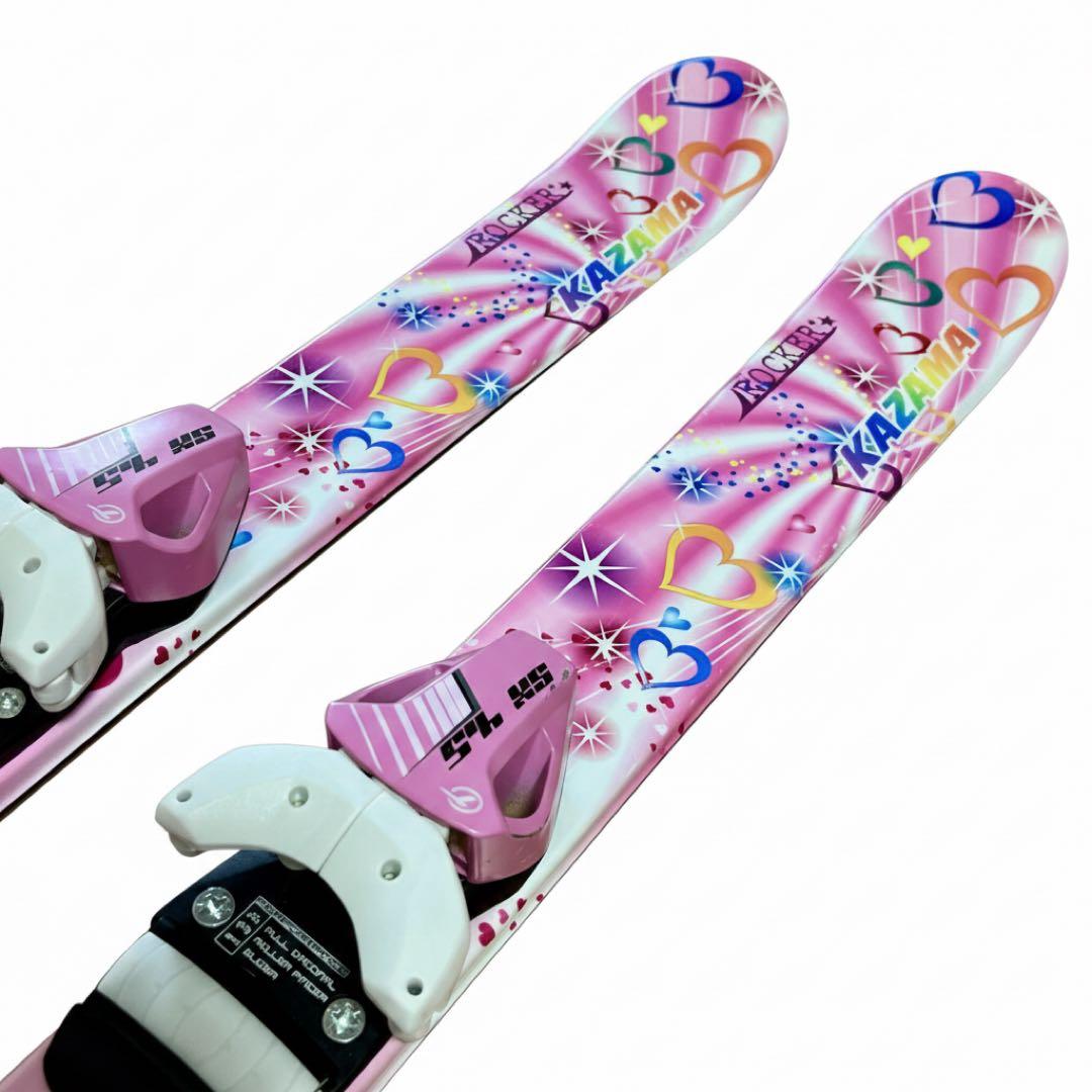 美品】KAZAMA ジュニア スキー 3点セット Spax J 106 キッズ - メルカリ