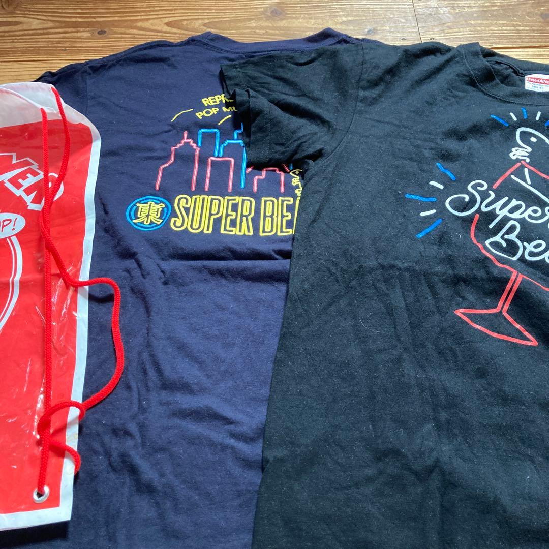 Super Beaver Tシャツ 黒 オリジナルバッグ付き