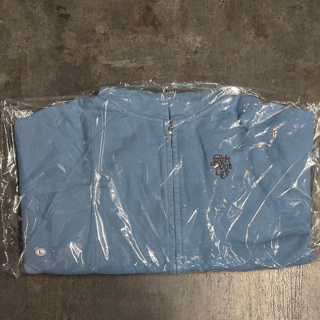 GIRLS DON'T CRY ZIP SWEAT HOODIE BLUE L - メルカリ
