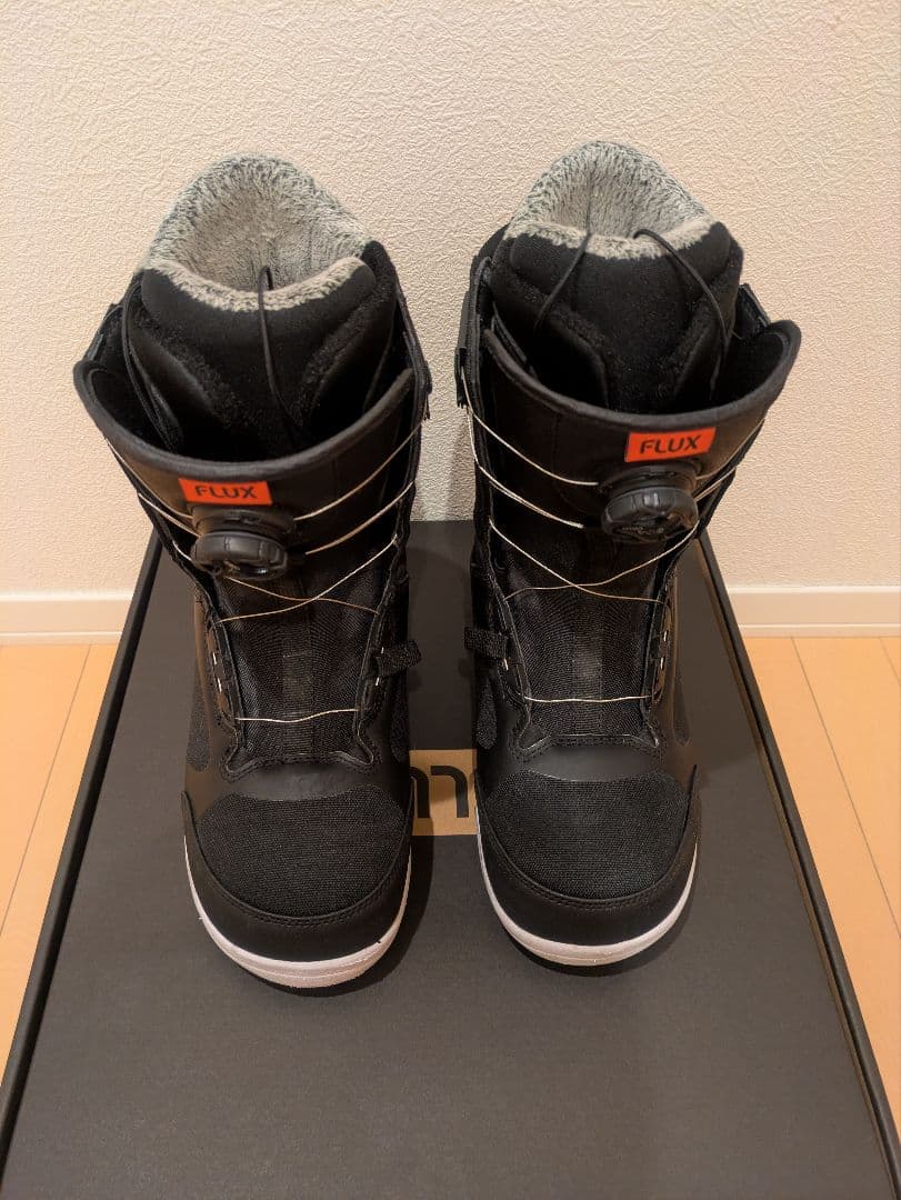 【美品】FLUX BOA スノーボードブーツ ブラック 26.5cm