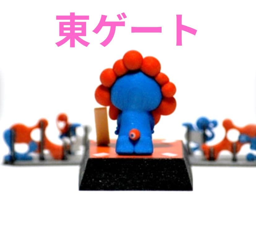 関西万博 ミャクミャク フィギュア 1/150「IRASSHAI」限定 東ゲート