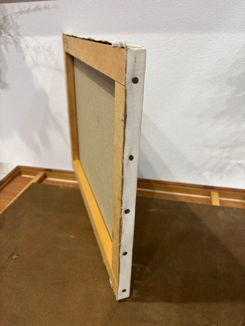 作者不明な為‼️油彩画 風景画 金色フレーム