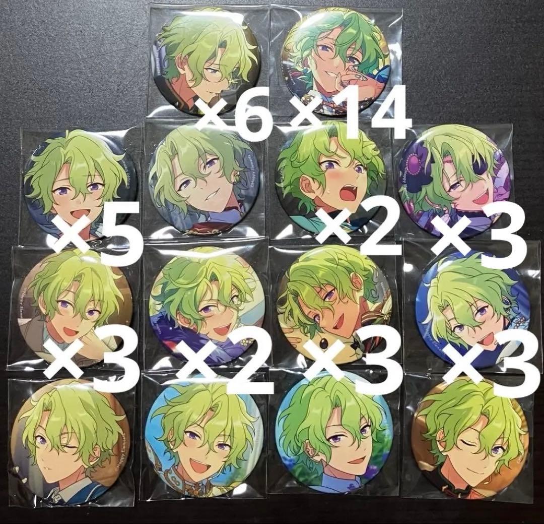 シャニマス 鈴木羽那 Lafary ラファリー ハート缶バッジ 34個