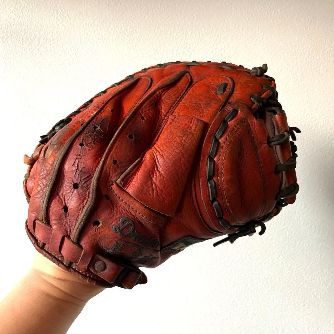 ハタケヤマ 中日ドラゴンズ 長谷川選手 実使用 硬式 キャッチャー