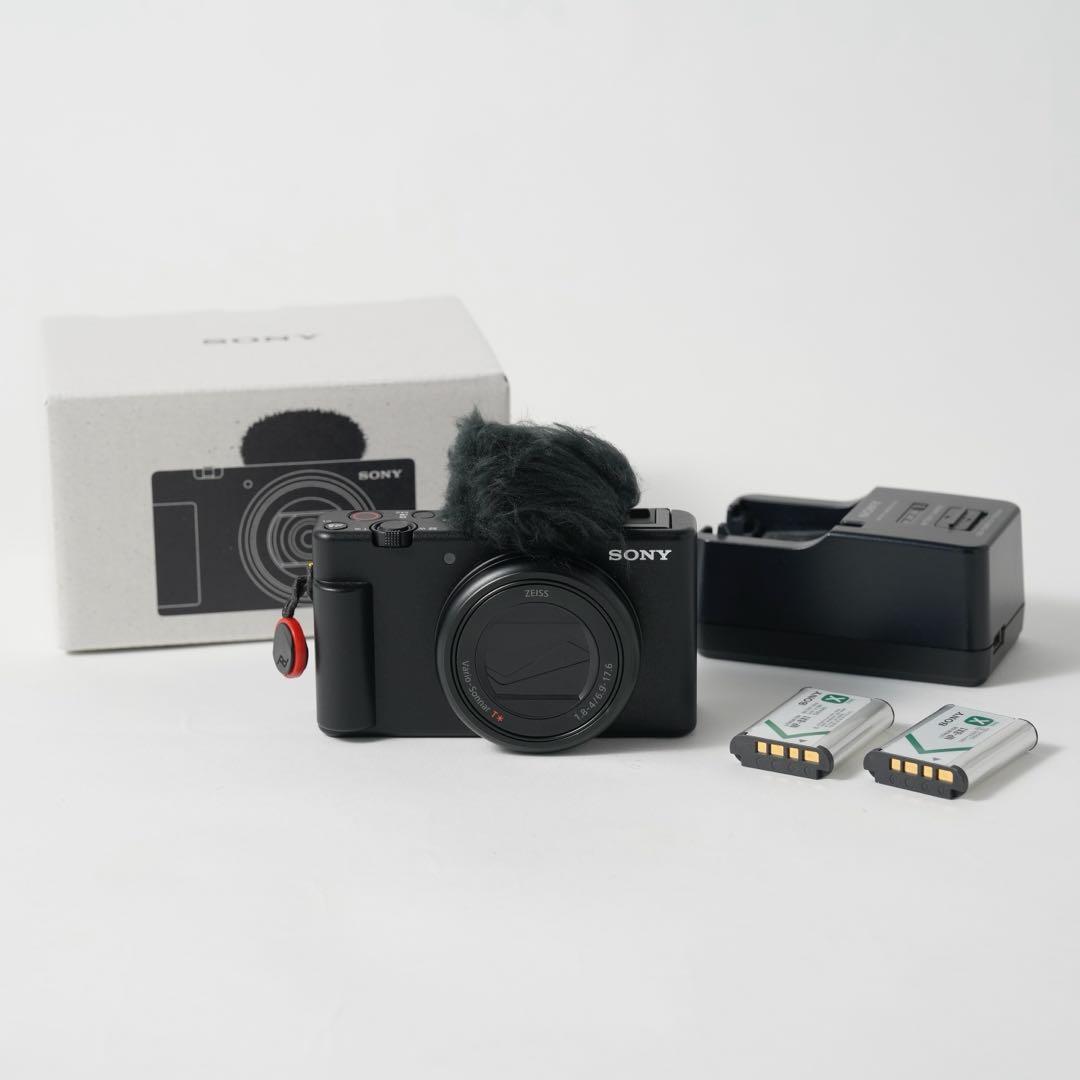 あわ SONY ZV-1M2 コンパクトデジタルカメラ 新品)SONY (ソニー) VLOGCAM ZV-1 II ボディ ZV-1M2 W ホワイト（商品