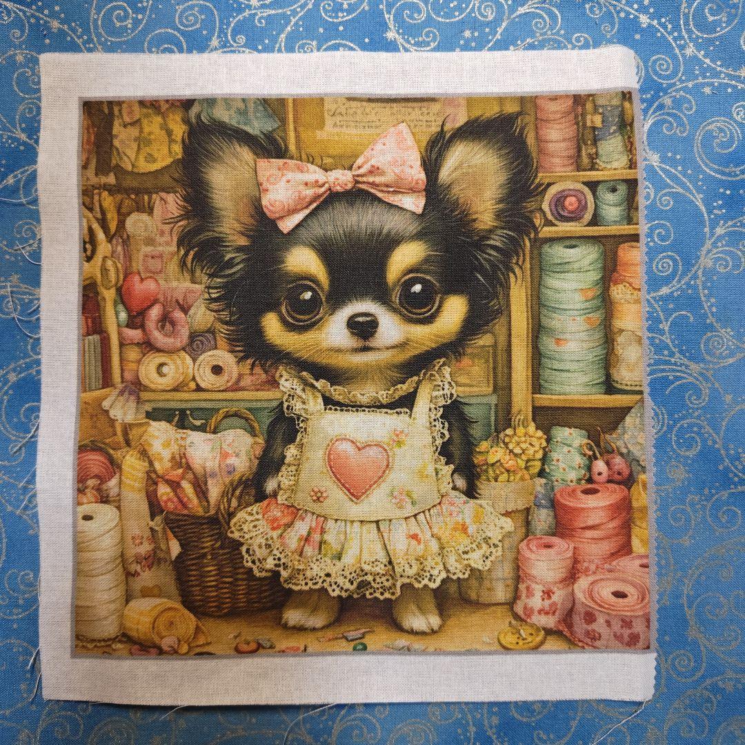 黒ねこ専用 パネル チワワちゃん柄 45枚