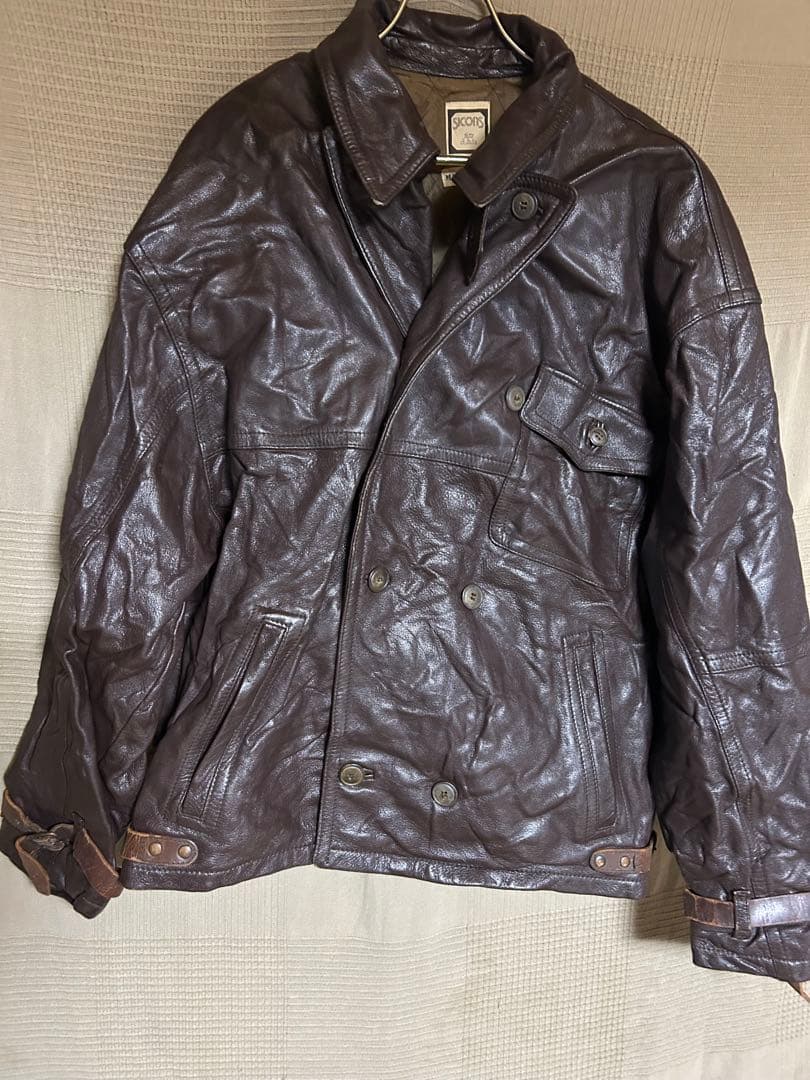 ITALY VINTAGE “SICONS” Brown Leather