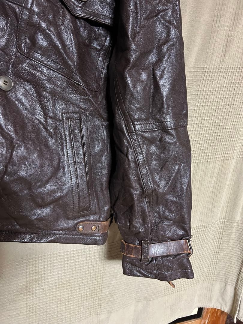 ITALY VINTAGE “SICONS” Brown Leather