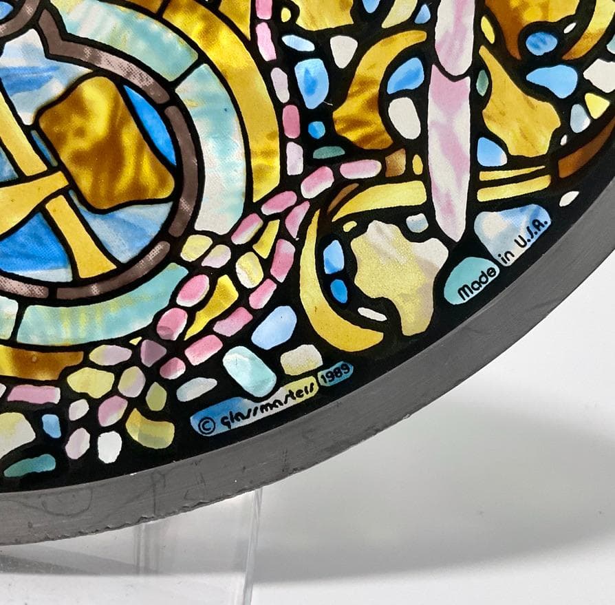 Angel of the Arts 天使 ステンドグラス グラスマスターズ - メルカリ