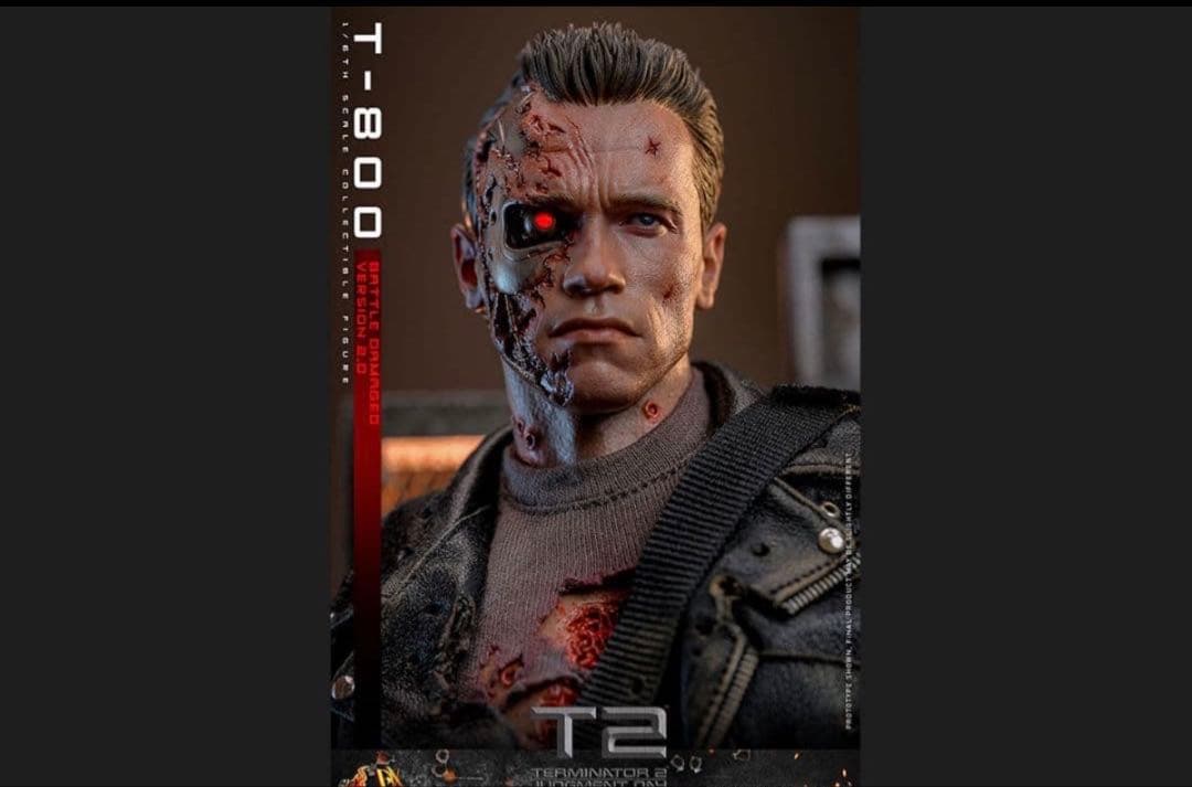 ホットトイズ T-800 バトルダメージ版 2.0 DX46『ターミネーター2』