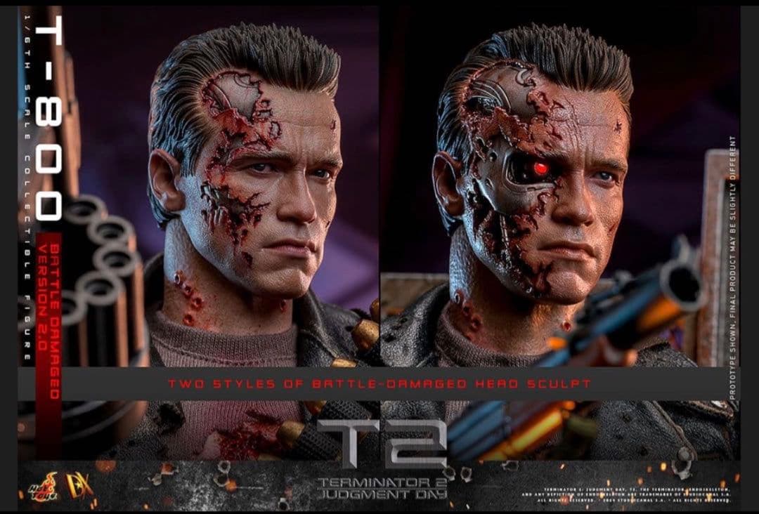 ホットトイズ T-800 バトルダメージ版 2.0 DX46『ターミネーター2』