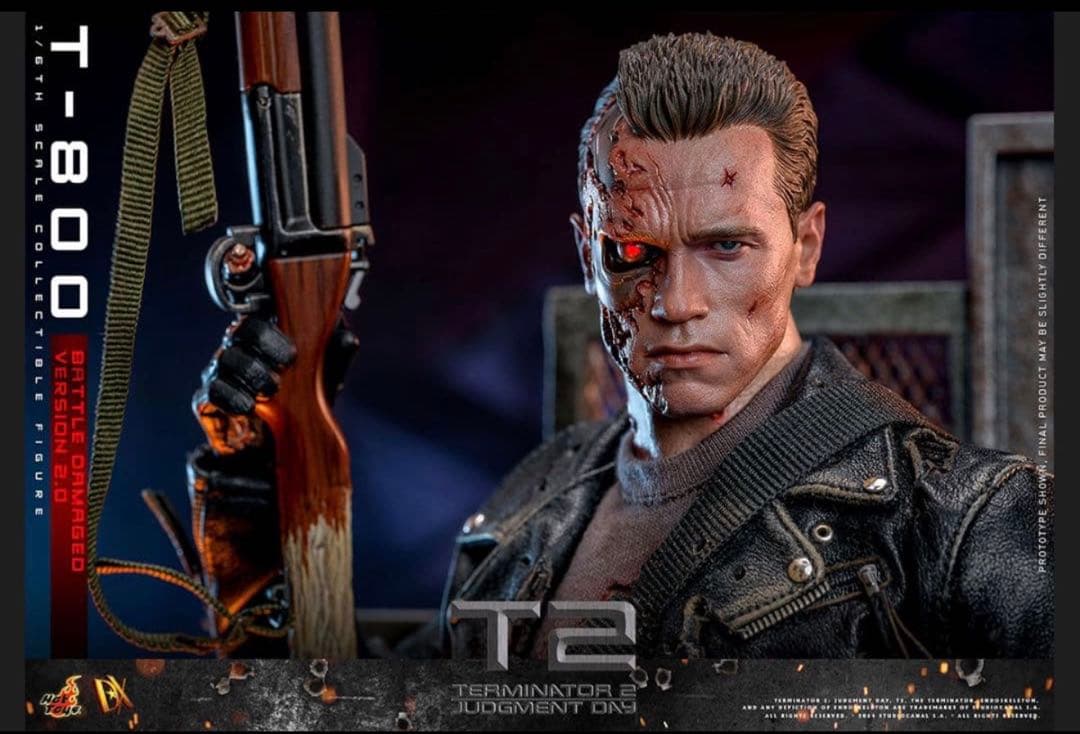 ホットトイズ T-800 バトルダメージ版 2.0 DX46『ターミネーター2』