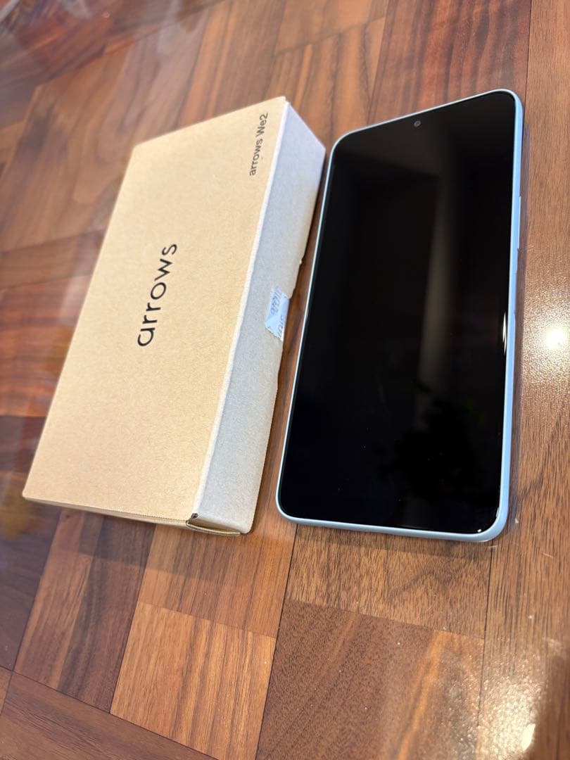 arrows we2 128GB ライトブルー 楽天 simフリー arrows We 【新品・未使用】SIMフリー We2 M07 ライトブルー 楽天