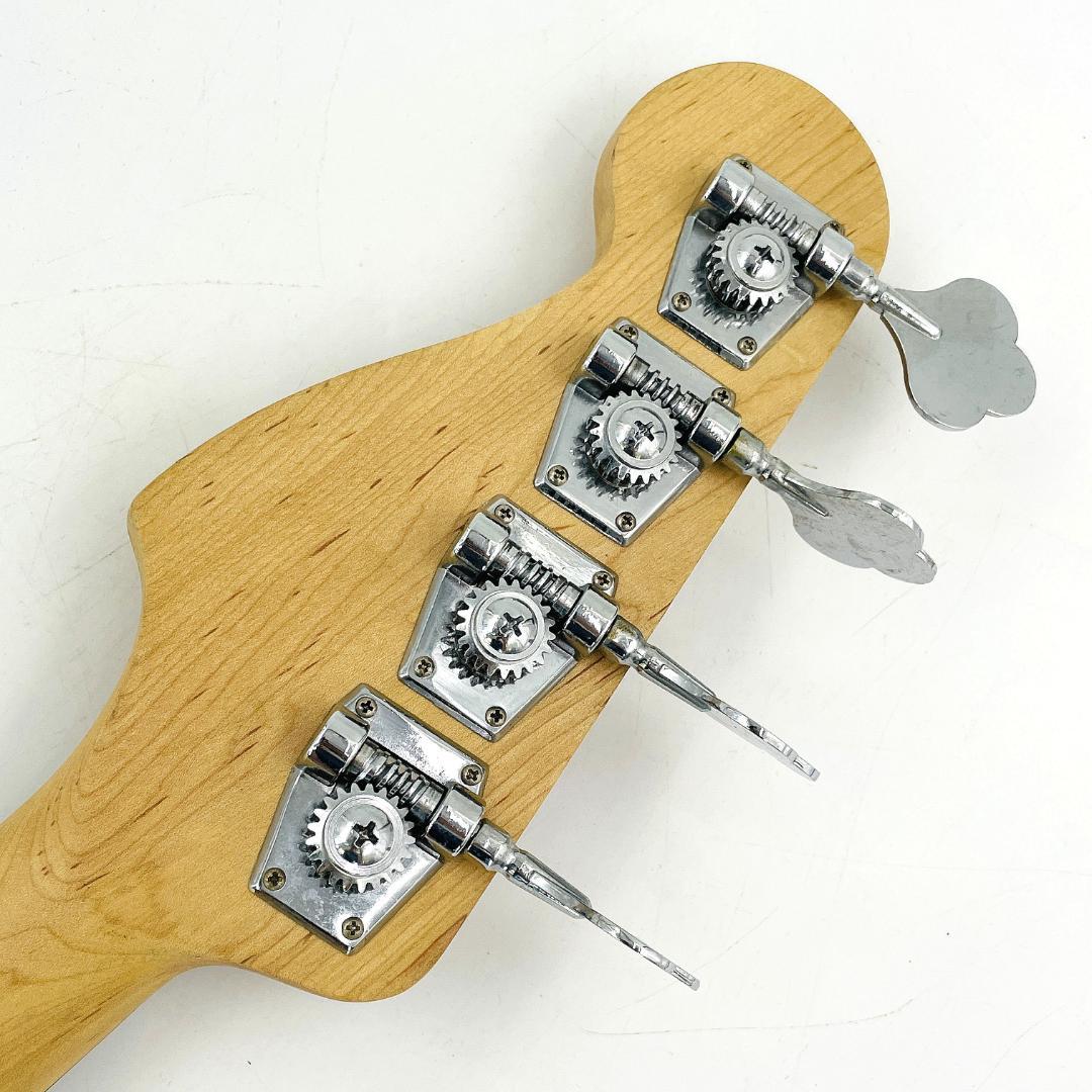 BUSKER'S プレシジョンベースタイプ PB ブラック ローズ指板【整備品