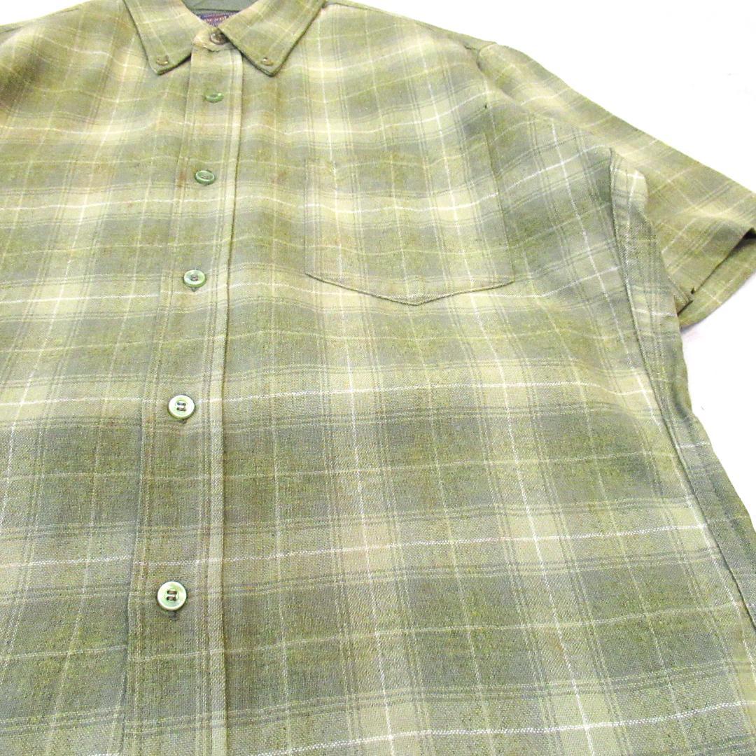 りょうちん様専用 50S PENDLETON オンブレ 半袖ウールシャツ M - メルカリ