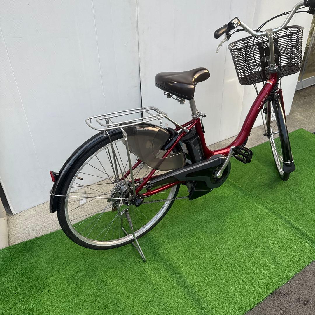 YAMAHAヤマハ電動アシスト自転車26インチ 12.3Ah 赤