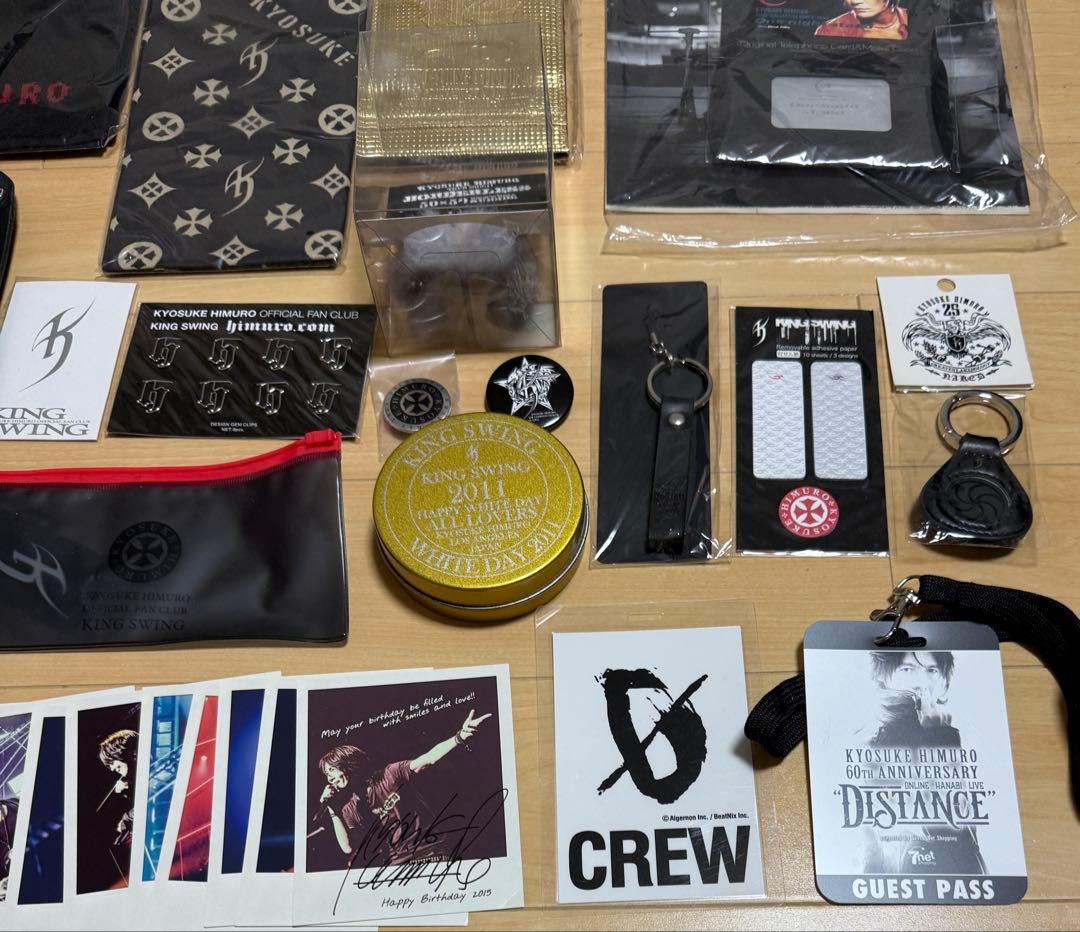 氷室京介 ☆ 未使用 グッズ 大量 セット