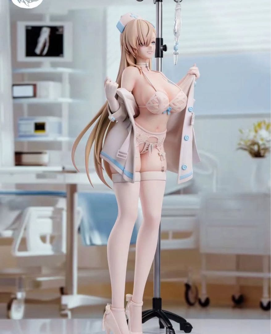 ブルーアーカイブ　ナース 一之瀬アスナ ガレージキット　フィギュア 2体セット