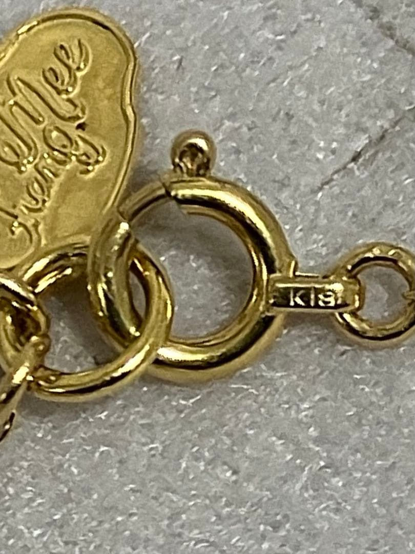 特価 美品K18YG本真珠ブレスレット（ChangMee）アガット、ete好きに