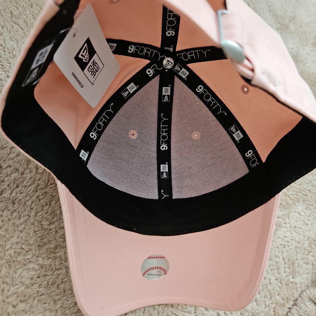 ニューエラ NEW ERA ラインストーン ヤンキース ピンクレモネード