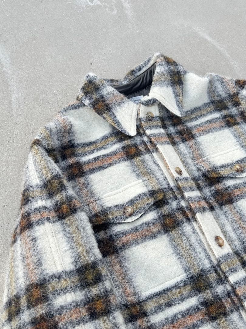 19AW】ISABEL MARANT mohair check jacket