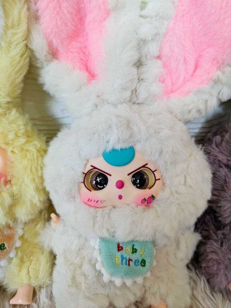 baby three ウサギ ぬいぐるみ 3体セット - メルカリ