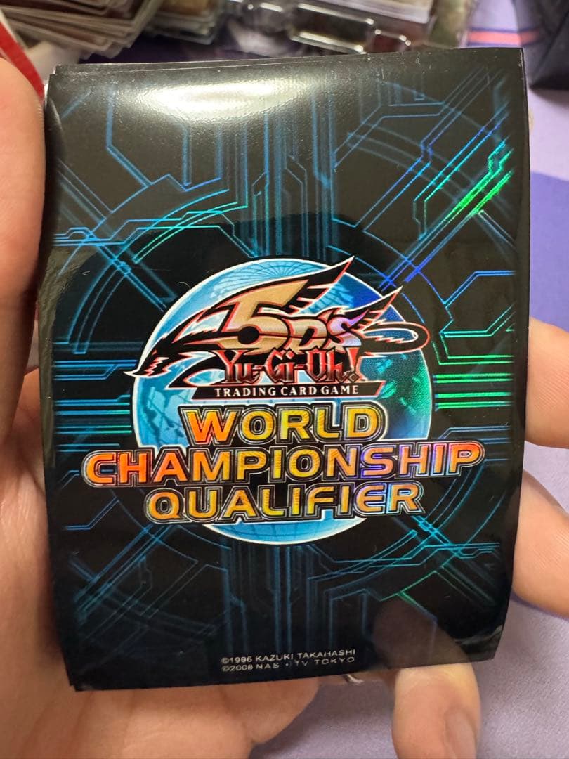 【値下げ】遊戯王　スリーブ　wcq 2010 世界大会　75枚