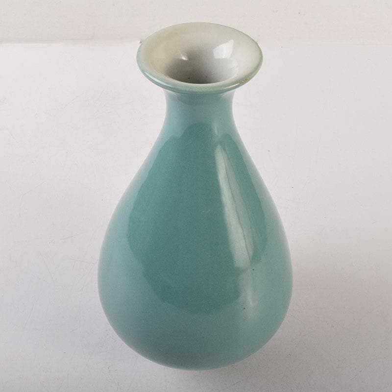 中国 大明正徳年製 青磁 玉壺春瓶 N 6999 - メルカリ