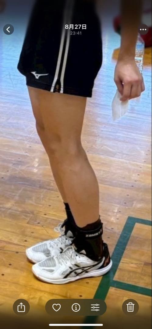 非売品日本体育大学バレーゲームパンツ　番号なし激レア