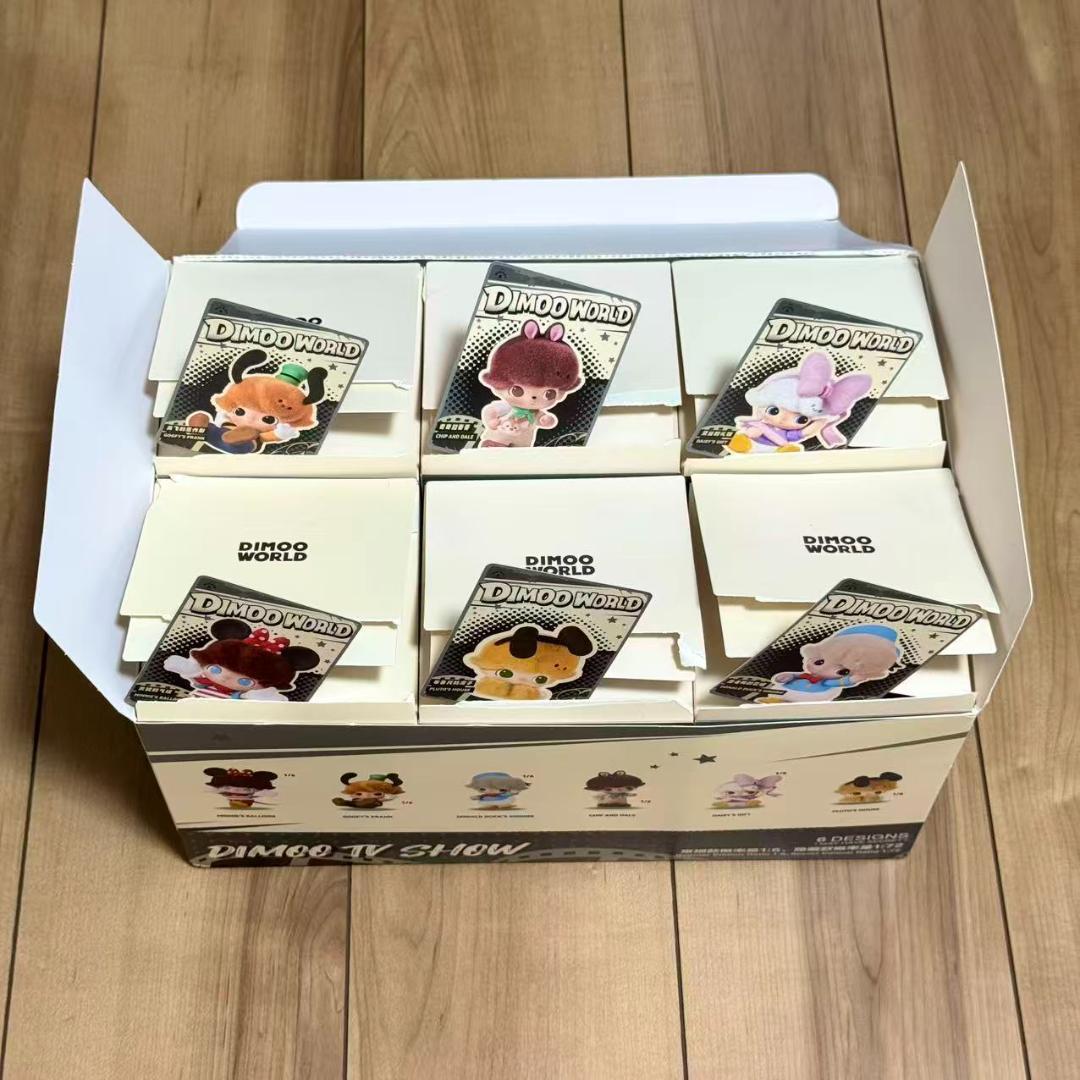 DISNEY DIMOO WORLD 新品 アソートボックス 6種セット