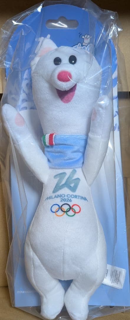 ティナ ぬいぐるみ 27㎝ ミラノ・コルティナ 2026 - メルカリ