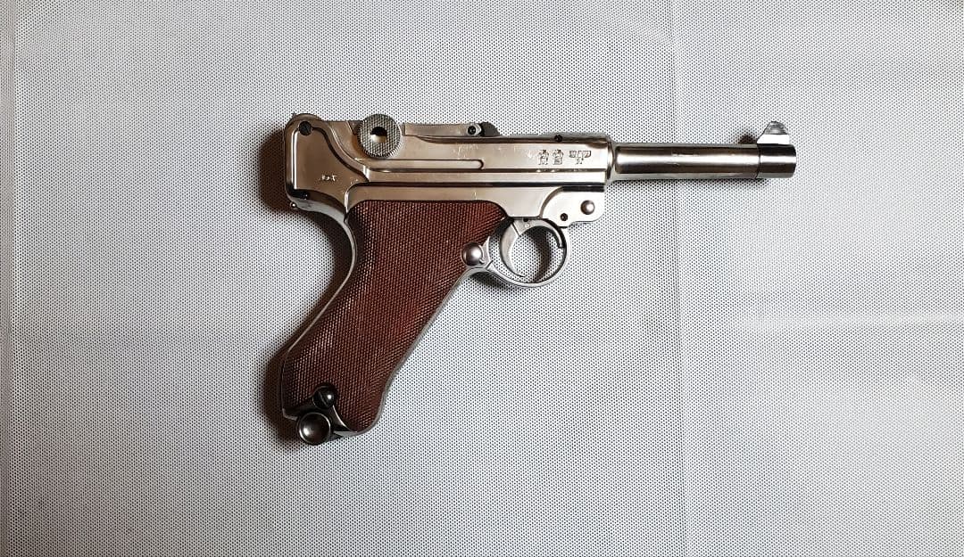 東京マルイ　ルガー　P08　ステンレスカラー　カスタム　改修品　10禁