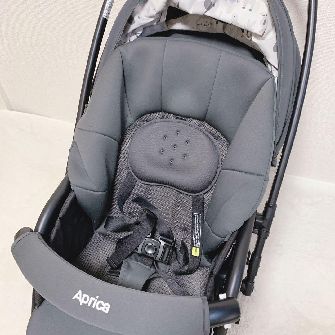 Aprica アップリカ カルーンエアー メッシュAB アニマル レザー