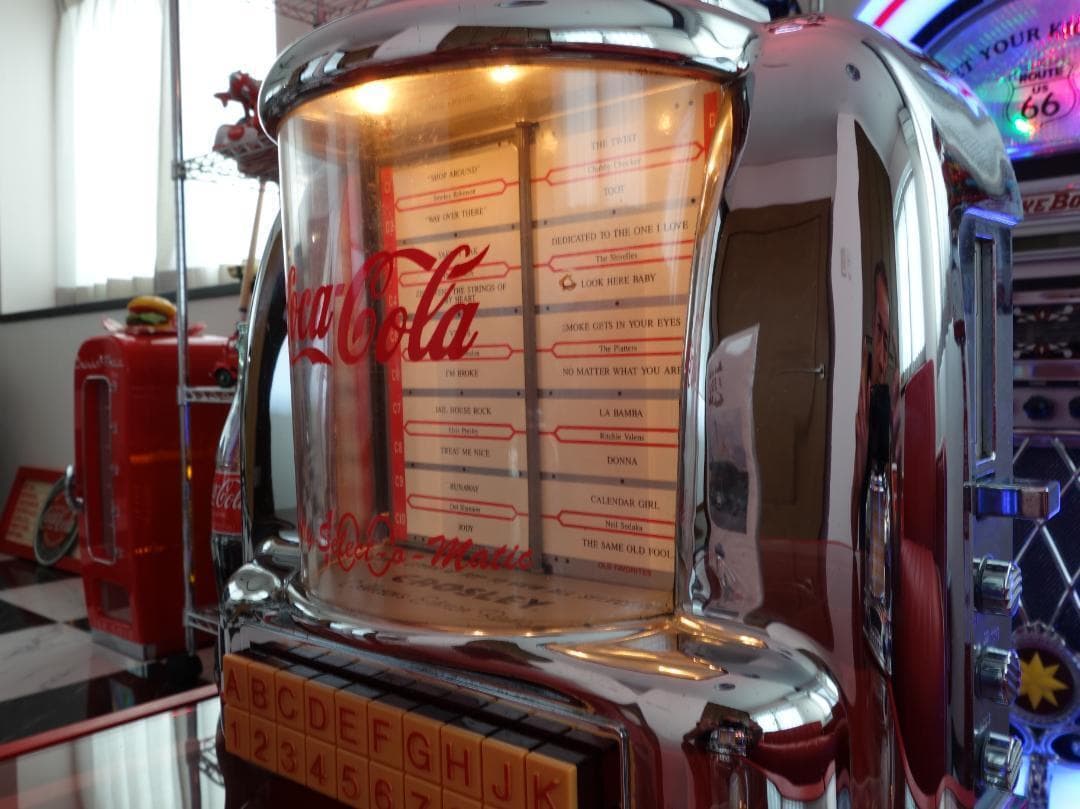 コカコーラ アメリカンダイナー ジュークボックス型ラジオ ビンテージ アメグラ