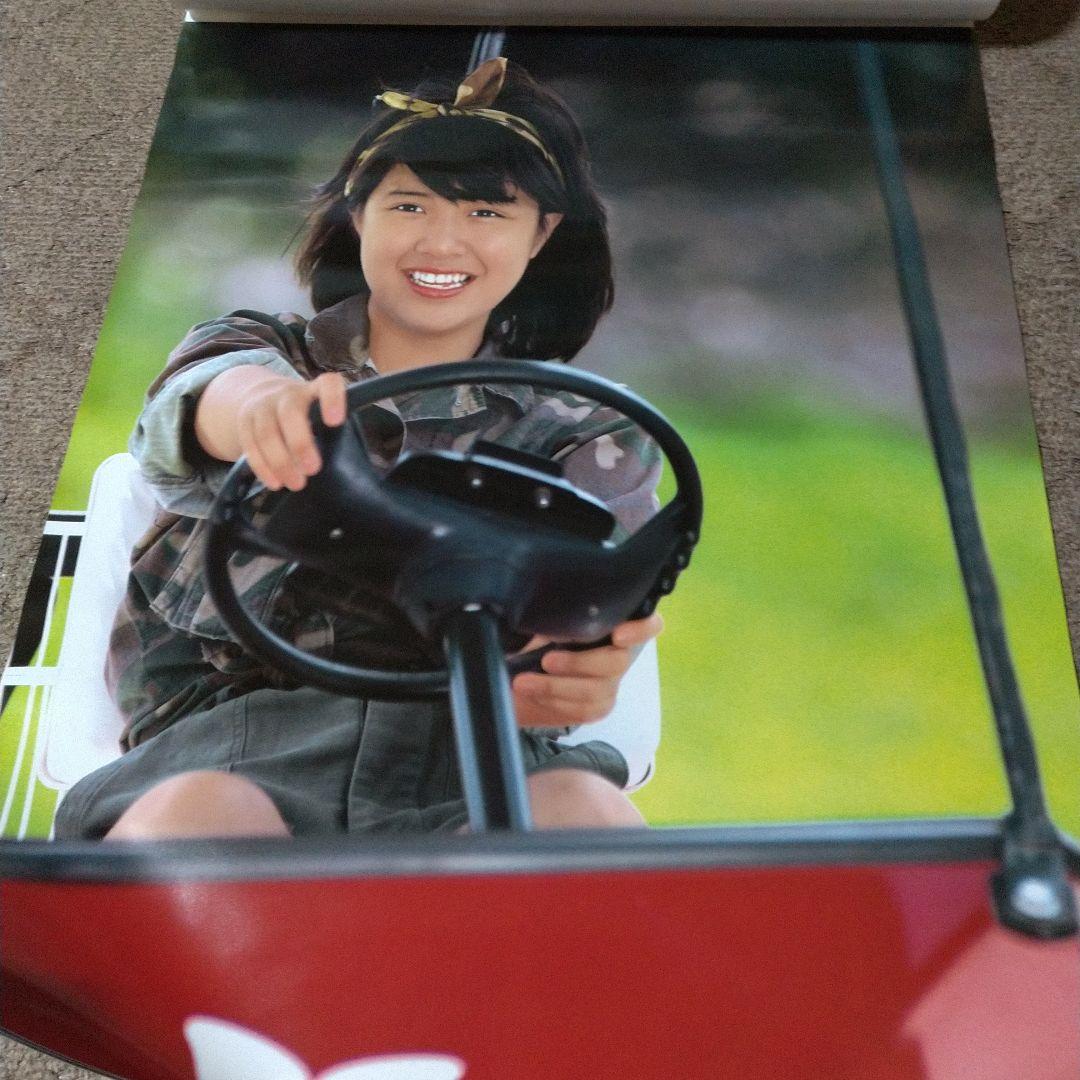 【未開封 希少】菊池桃子さん 大型カレンダー1986年 51.5cmx73cm