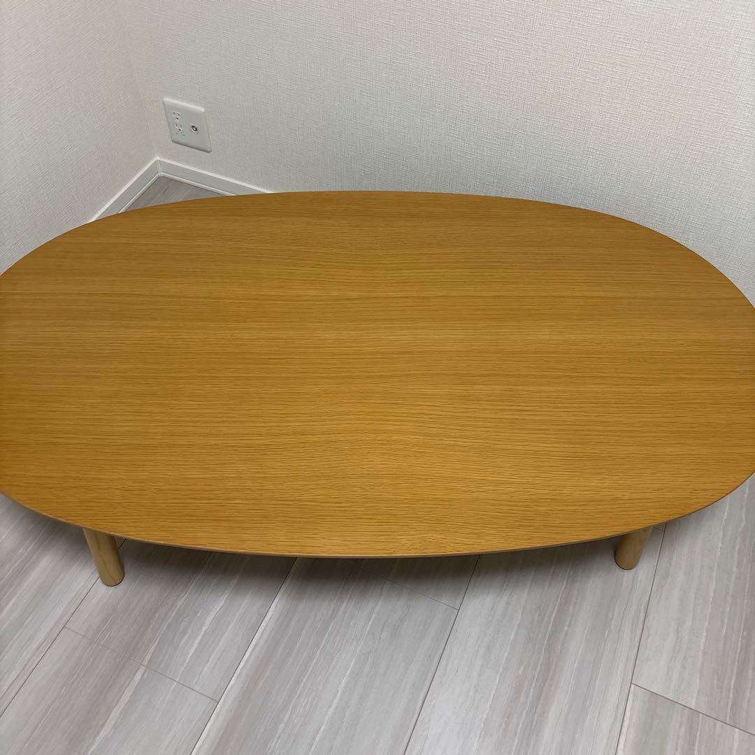 プロフ必須‼︎様用 良品計画　無印良品　2021年製　こたつ　大 こたつにもなるローテーブル 大 | 無印良品