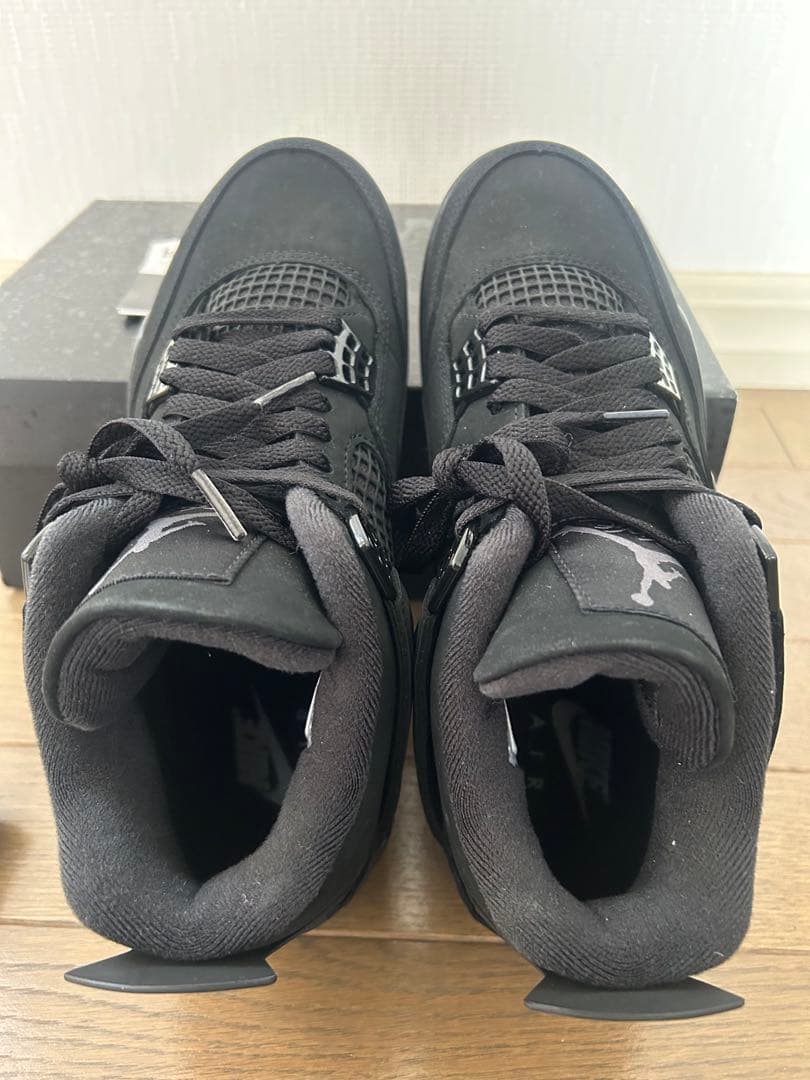 靴 Air Jordan 4 black cat 26.5cm