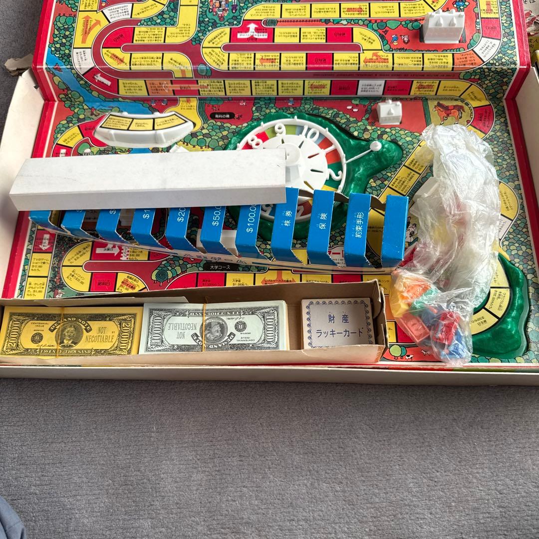 人生ゲーム平成版 レトロボードゲーム バンゲーム テーブルゲーム