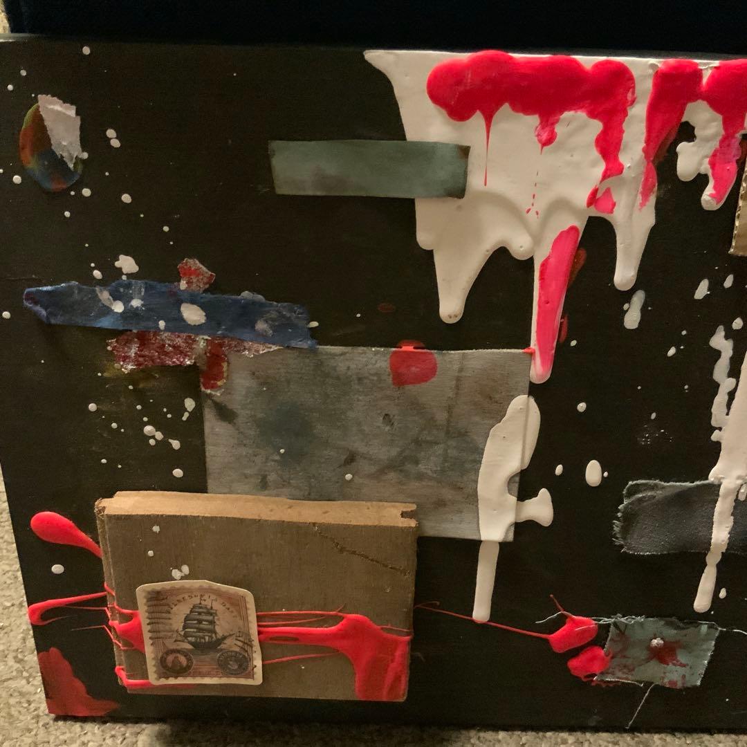 原画　コラージュ　現代アート